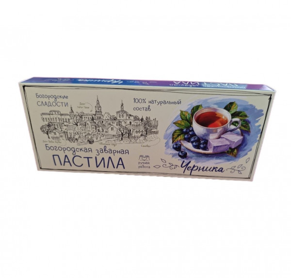 №1 Пастила заварная "Черника", 250г в Сочи